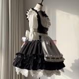 Final Fantasy XIV FF14 Miqo'te Housemaid Maid Dress Cosplay Costume 2