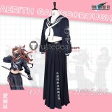 Final Fantasy VII Rebirth Sukeban Aerith Gainsborough Tifa Lockhart Ever Crisis Academy High School Uniform Cosplay Costume