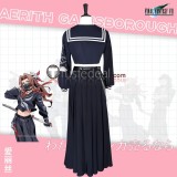 Final Fantasy VII Rebirth Sukeban Aerith Gainsborough Tifa Lockhart Ever Crisis Academy High School Uniform Cosplay Costume