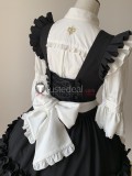 Final Fantasy XIV FF14 Miqo'te Housemaid Maid Dress Cosplay Costume 2