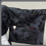 Kimetsu no Yaiba Demon Slayer Muzan Kibutsuji Kimono Demon Kaigaku Black Cosplay Costumes