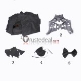Final Fantasy XIV Queen of Hourne Bliaud‌ White Black Cosplay Costume