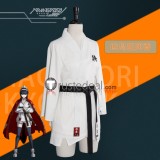 The Hundred Line Last Defense Academy Kyoshika Magadori Daily Outfit Red White Cosplay Costume