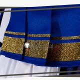 Girls Band Cry Diamond Dust Ai Rin Hina Nana Performance Blue Cosplay Costume