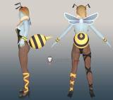 Final Fantasy VII FFVII FF7 Honey Bee Inn Suit Cosplay Costume