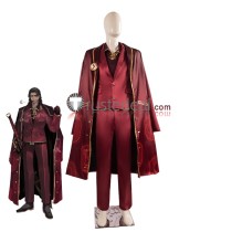 Limbus Company Lei Heng Red Suit Cosplay Costume
