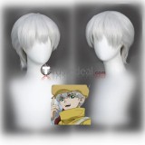 Dr. Stone Ukyo Saionji Luna Wright Francois Grey Pink Blonde Cosplay Wigs