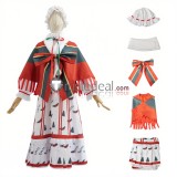 Limbus Company Ishmael Christmas Nightmare Red Cosplay Costume