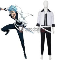 Bleach Grimmjow Jaegerjaquez Brave Souls New Outfit Black White Cosplay Costume