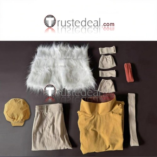 Dr. Stone Ukyo Saionji Yellow Cosplay Costume 2