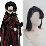 Limbus Company Jia Qiu Lei Heng Faust Black Brown Blonde Styled Cosplay Wig