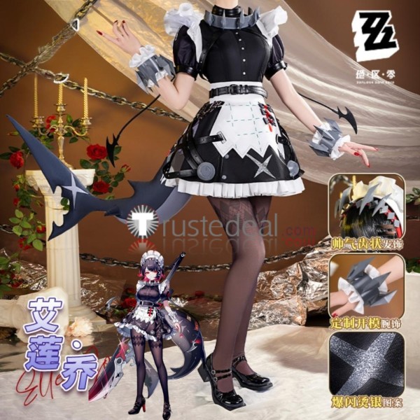 Zenless Zone Zero ZZZ HoYoverse Victoria Housekeeping Ellen Joe Maid Cosplay Costume