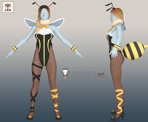 Final Fantasy VII FFVII FF7 Honey Bee Inn Suit Cosplay Costume