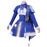 Honkai Star Rail Fate Stay Night Collaboration Saber Blue Dress Cosplay Costume