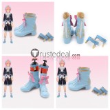 Ensemble Stars Fine Tori Himemiya White Blue Cosplay Shoes Boots