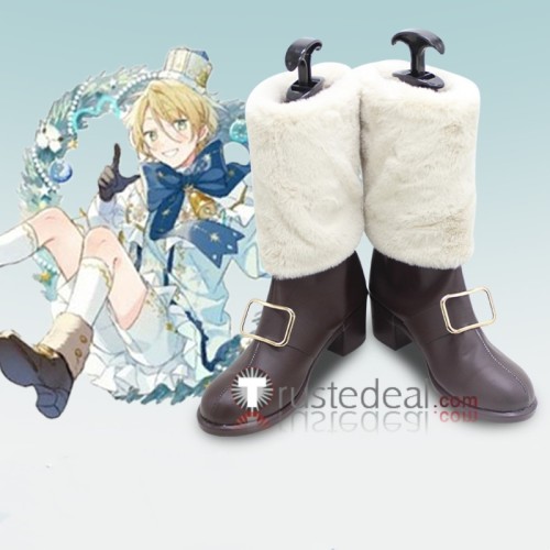 Ensemble Stars Branco Christmas ALKALOID Aira Shiratori Switch Sora Harukawa Fine Tori Himemiya Rabits Hajime Shino Cosplay Shoes Boots