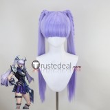 Marvel Rivals Magik Punkchild Skin Purple Styled Cosplay Wig