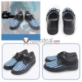 Ensemble Stars Valkyrie Mika Kagehira Black Blue Cosplay Shoes Boots