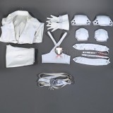 Final Fantasy VII Sephiroth Angel White Cosplay Costume