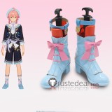 Ensemble Stars Fine Tori Himemiya White Blue Cosplay Shoes Boots