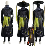 Limbus Company Heishou Pack Mao Branch Adept Outfit Faust Zilu Cosplay Costume