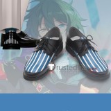Ensemble Stars Valkyrie Mika Kagehira Black Blue Cosplay Shoes Boots