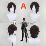 Limbus Company Outis Don Quixote Rien Black Silver Brown Styled Cosplay Wig