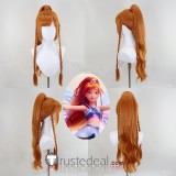 Winx Club Season1 Specialists Timmy Bloom Blonde Orange Styled Cosplay Wigs