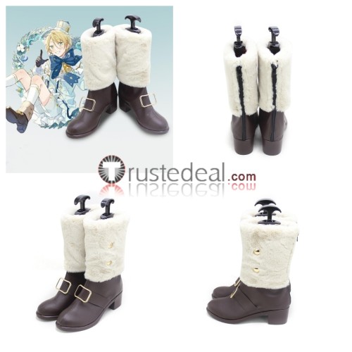 Ensemble Stars Branco Christmas ALKALOID Aira Shiratori Switch Sora Harukawa Fine Tori Himemiya Rabits Hajime Shino Cosplay Shoes Boots