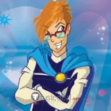 Winx Club Season1 Specialists Timmy Bloom Blonde Orange Styled Cosplay Wigs