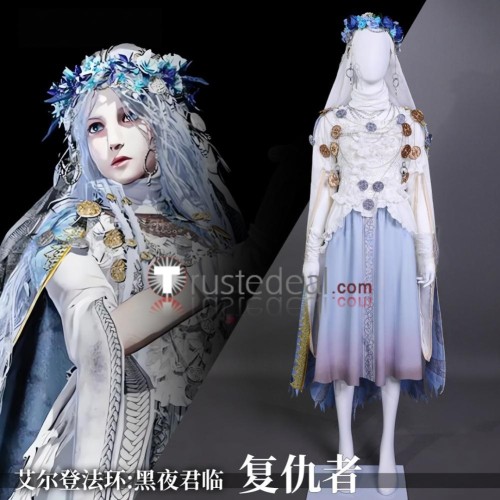 Elden Ring Nightreign The Revenant Night Idol White Cosplay Costume