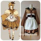 Pokemon Gijinka Eevee Cosplay Costume
