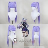 Marvel Rivals Magik Punkchild Skin Purple Styled Cosplay Wig