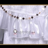 Dark Souls Dark Sun Gwyndolin Gothic White Cosplay Costume