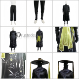 Limbus Company Heishou Pack Mao Branch Adept Outfit Faust Zilu Cosplay Costume