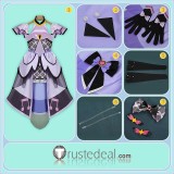 You and Idol Precure Cure Zukyoon Cure Kiss Meroron Awakening Harmony Purple White Dress Cosplay Costume