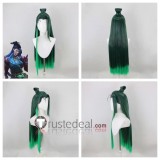 League of Legends LOL Obsidian Dragon Skin Sett Spirit Blossom Skin Cassiopeia Fiend Queller Yone Black Purple Green Styled Cosplay Wig