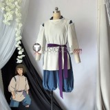 Spirited Away Haku White Blue Cosplay Costume 2