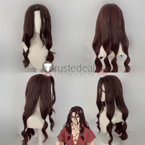 Dr. Stone Tsukasa Shishio Stanley Snyder Xeno Houston Wingfield Chrome Brown Blonde Grey Black Styled Cosplay Wig