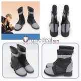 Ensemble Stars Undead Koga Ogami Black Red Cosplay Shoes Boots