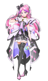 You and Idol Precure Cure Zukyoon Cure Kiss Awakening Harmony Black White Cosplay Shoes Boots