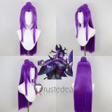 League of Legends LOL Obsidian Dragon Skin Sett Spirit Blossom Skin Cassiopeia Fiend Queller Yone Black Purple Green Styled Cosplay Wig