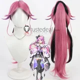 You and Idol Precure Cure Zukyoon Cure Kiss Meroron Awakening Harmony Purple White Dress Cosplay Costume