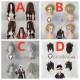 Dr. Stone Tsukasa Shishio Stanley Snyder Xeno Houston Wingfield Chrome Brown Blonde Grey Black Styled Cosplay Wig