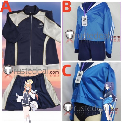 Blue Archive Hayase Yuuka Iochi Mari Hanekawa Hasumi Urawa Hanako Shimoe Koharu Sports Set Cosplay Costume
