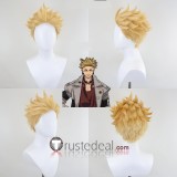 Gachiakuta Enjin Regto Golden Blonde Black Styled Cosplay Wig