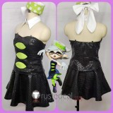 Splatoon Marie Black Dress Cosplay Costume