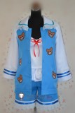 Kamisama no Memochou Alice Yuuko Shionji Pajamas Blue Cosplay Costume