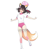 Blue Archive Kuda Izuna Tsukiyuki Miyako Sorai Saki Kasumizawa Miyu Kazekura Moe Sports Set Cosplay Costume