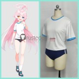 Blue Archive Sunaookami Shiroko Takanashi Hoshino Sports Set Blue Cosplay Costumes